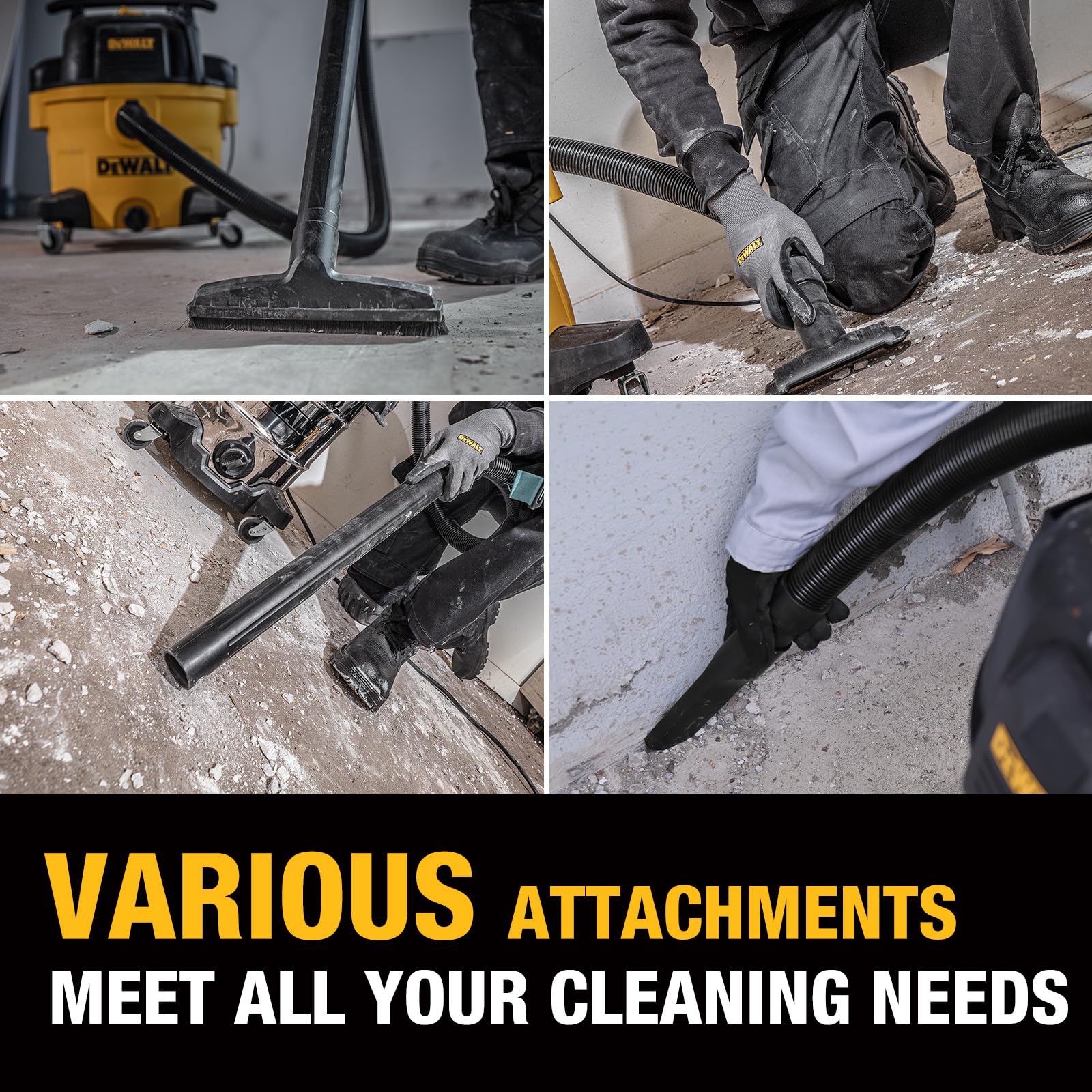 Foto 6 pulgar | Aspiradora Dewalt Stealthsonic Para Taller Húmedo, 6 Galones, 5 Hp - Venta Internacional.