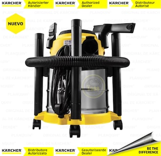 Foto 4 | Aspiradora Wdl 1s Original Karcher Seco- Húmedo 12 L