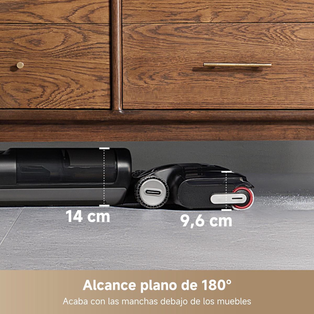 Foto 4 | Aspiradora En Seco Y Húmedo Dreametech Dreame H12 Pro Flexreach Inclinación De 180°