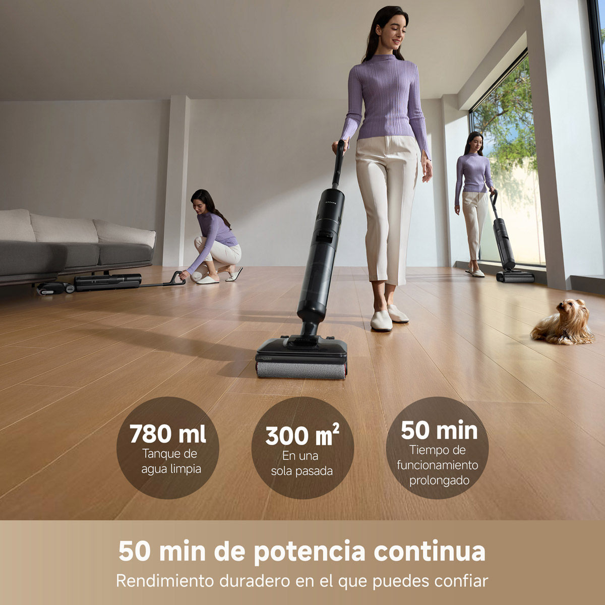 Foto 7 | Aspiradora En Seco Y Húmedo Dreametech Dreame H12 Pro Flexreach Inclinación De 180°