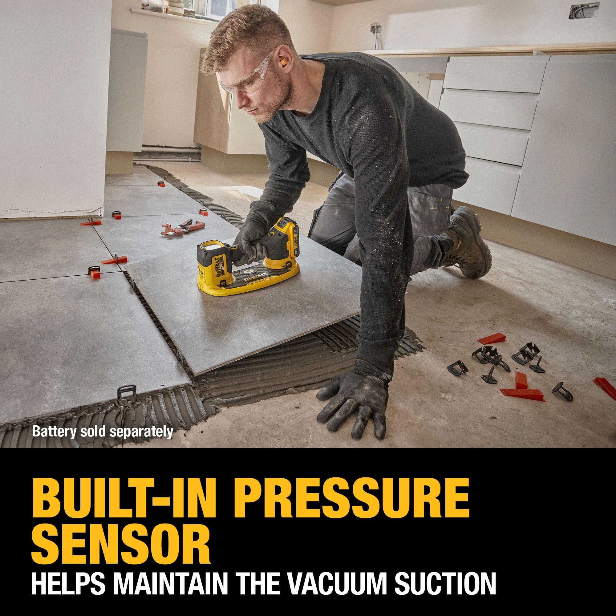 Foto 5 | Elevador De Succión Dewalt Grabo Dce592b 20v Max Inalámbrico 120 Kg - Venta Internacional.