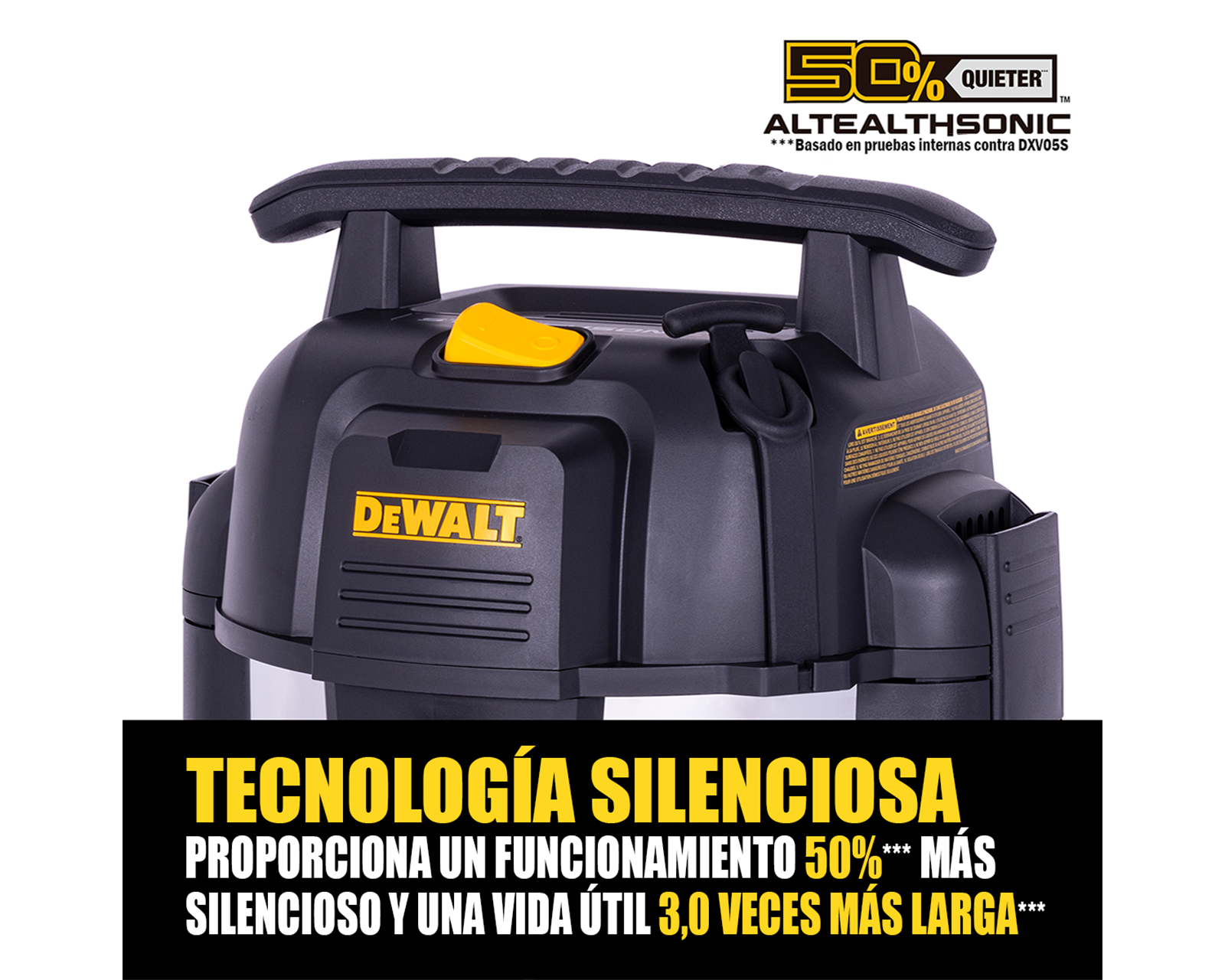 Foto 4 pulgar | Aspiradora Dewalt Metal Silenciosa Steal 5 gal 4hp Dxv05s-qt