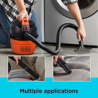 Foto 3 | Aspiradora De Taller Black+decker Bdxv18101p-1h 1,5 Hp 4 L Para Uso Húmedo Y Seco - Venta Internacional.