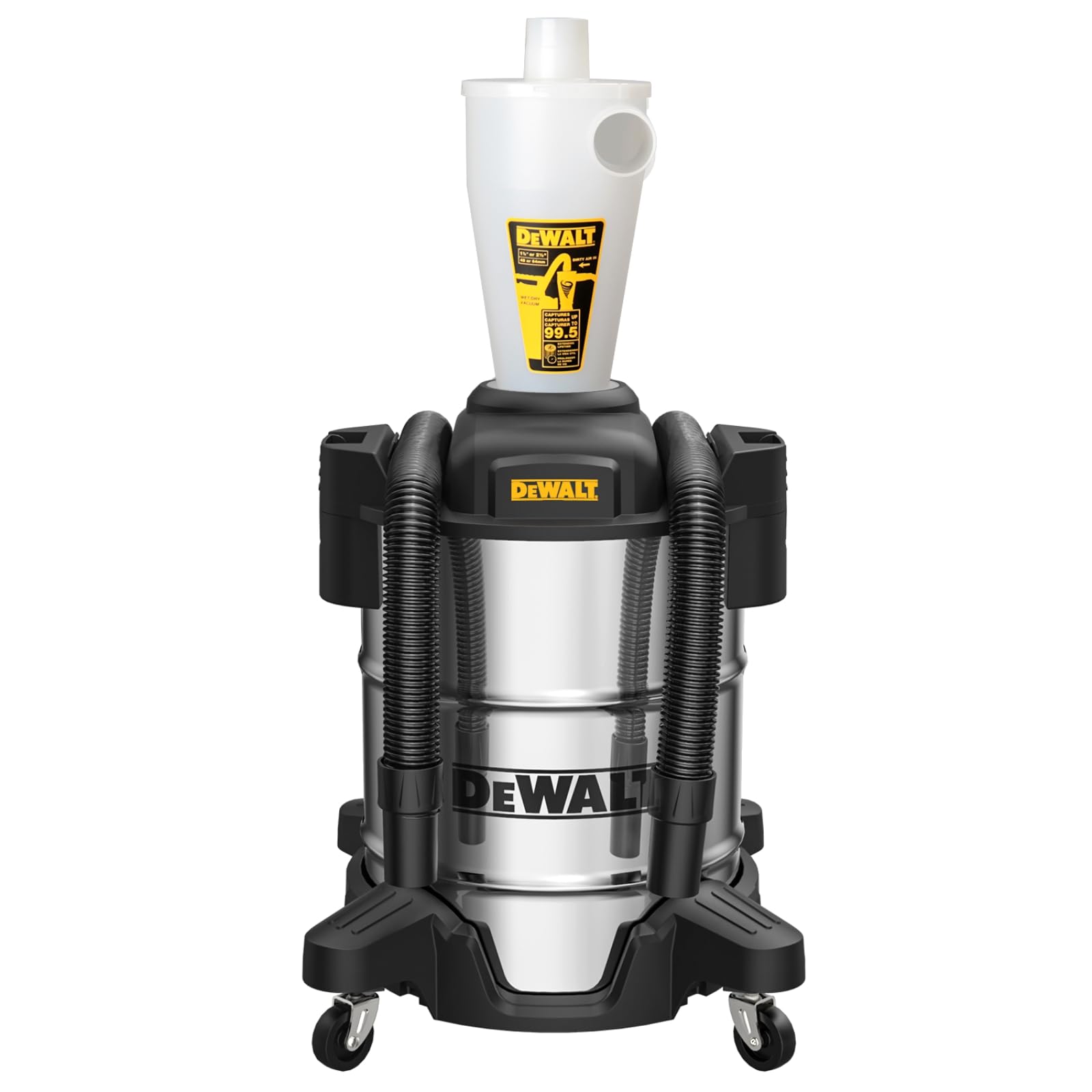Foto 1 | Separador De Polvo Dewalt Dxvcs003 Tanque De Acero Inoxidable 37.8l - Venta Internacional.