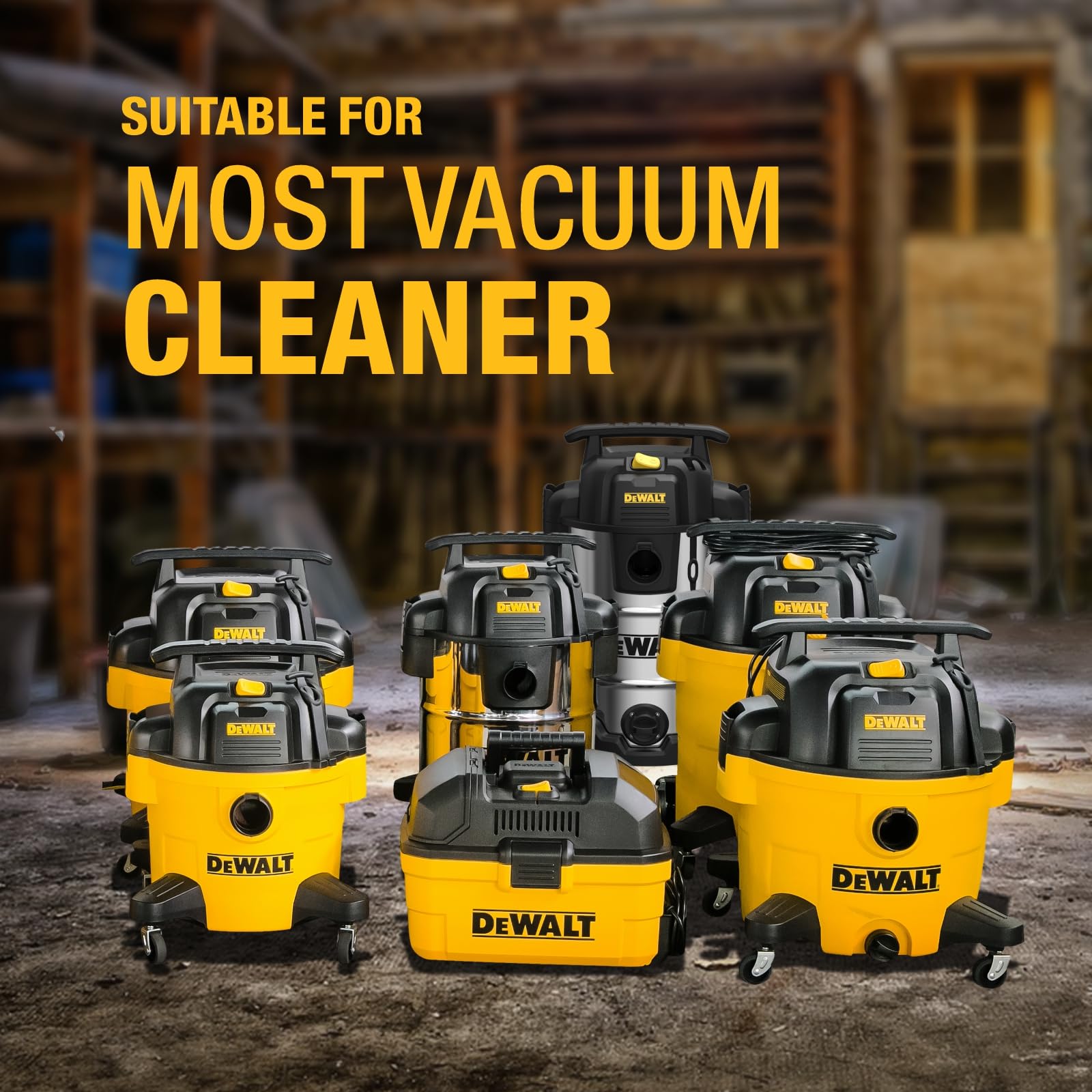 Foto 3 | Separador De Polvo Dewalt Dxvcs003 Tanque De Acero Inoxidable 37.8l - Venta Internacional.