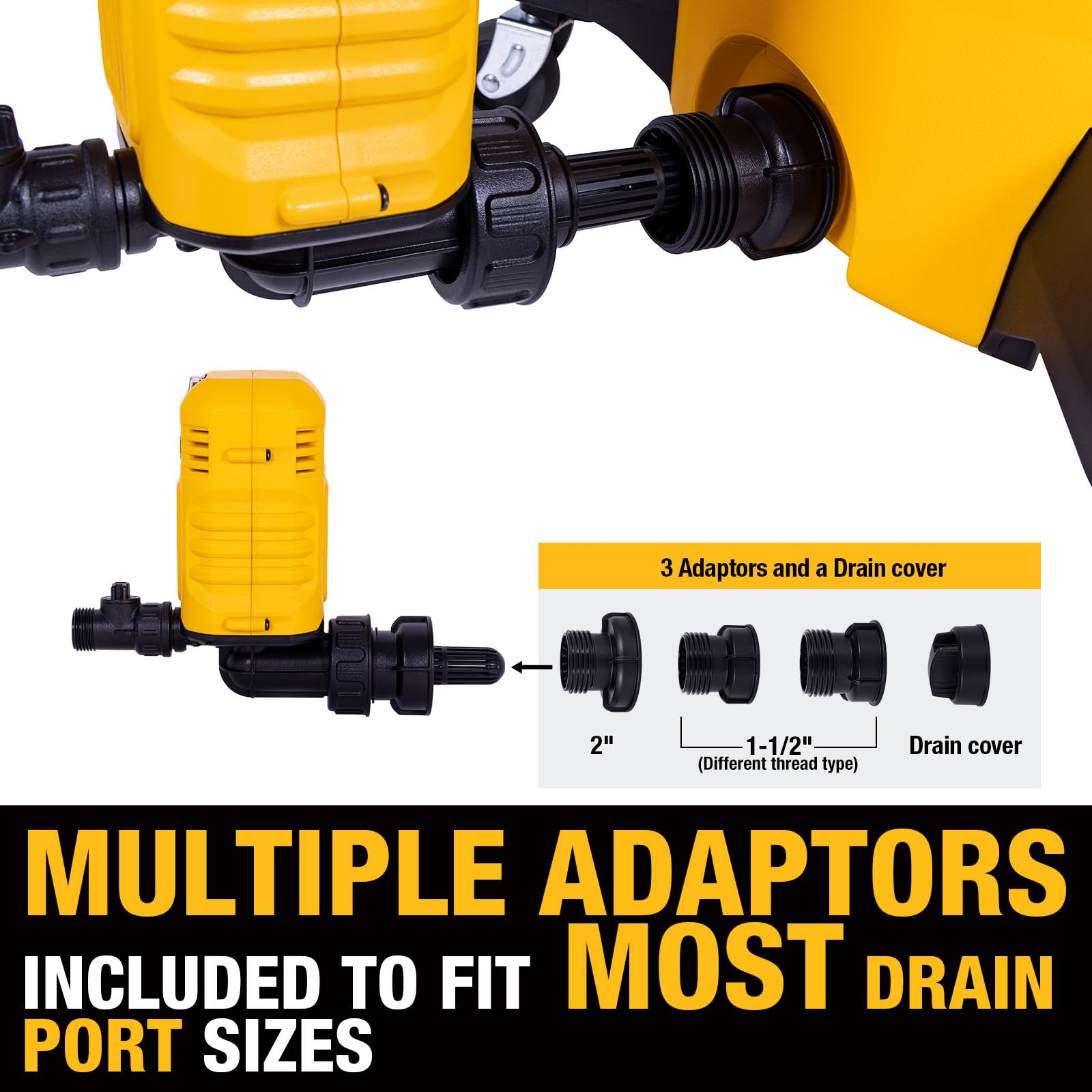 Foto 5 pulgar | Bomba Externa Wet Dry Vac Dewalt Dxvpa101 11 Gal/min - Venta Internacional.