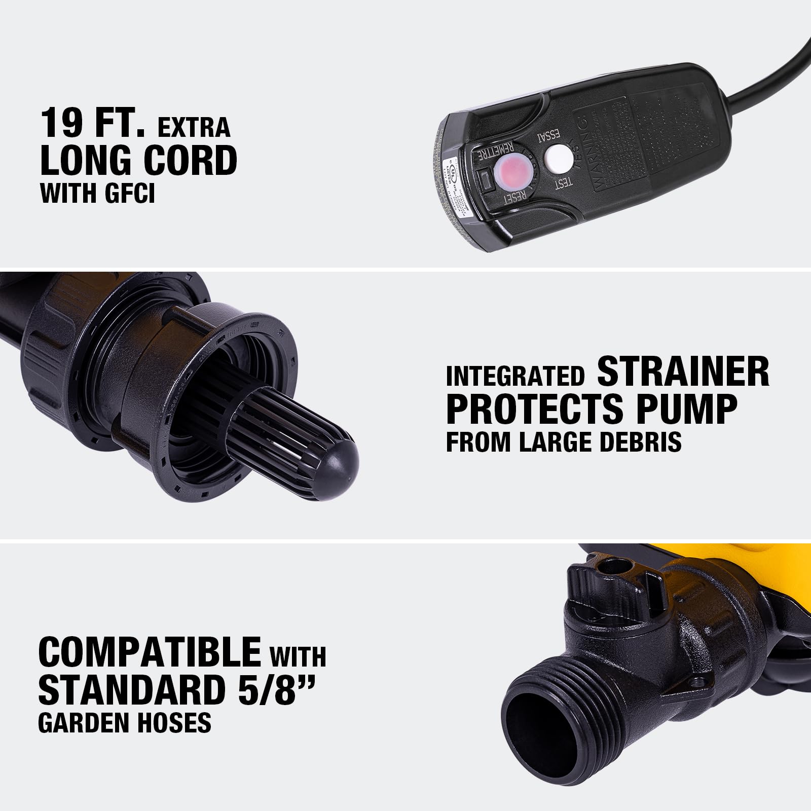 Foto 6 pulgar | Bomba Externa Wet Dry Vac Dewalt Dxvpa101 11 Gal/min - Venta Internacional.