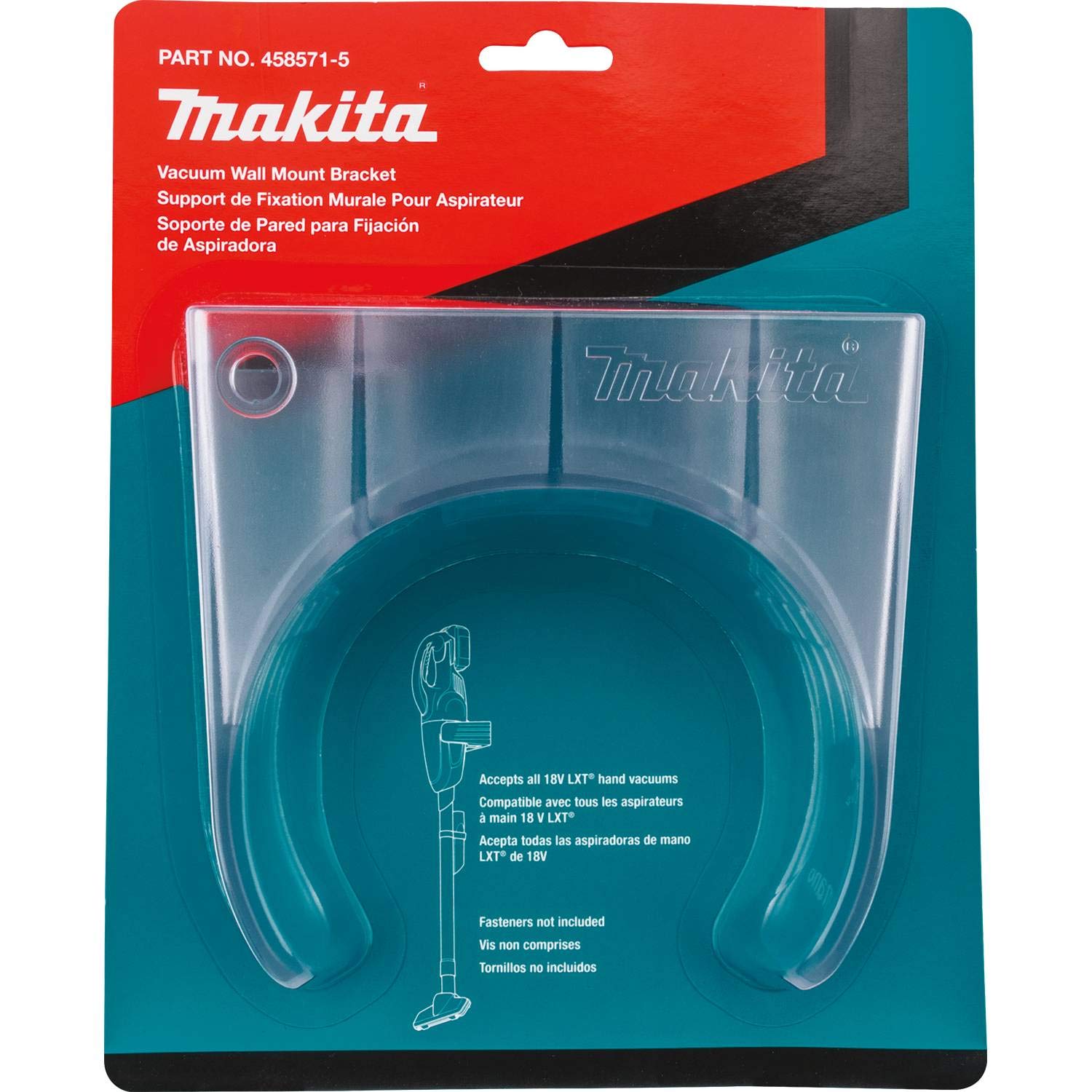 Foto 6 pulgar | Soporte De Pared Para Aspiradora Makita 458571-5 Para Lxt De 18 V - Venta Internacional