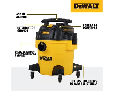 Foto 3 | Aspiradora Seco/mojado Dewalt Stealthsonic Dxv05pc-b3 4 Hp