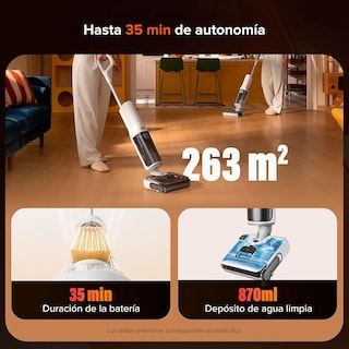 Foto 8 | Roborock F25 Rt Aspiradora Inalámbrica En Seco Y Húmedo