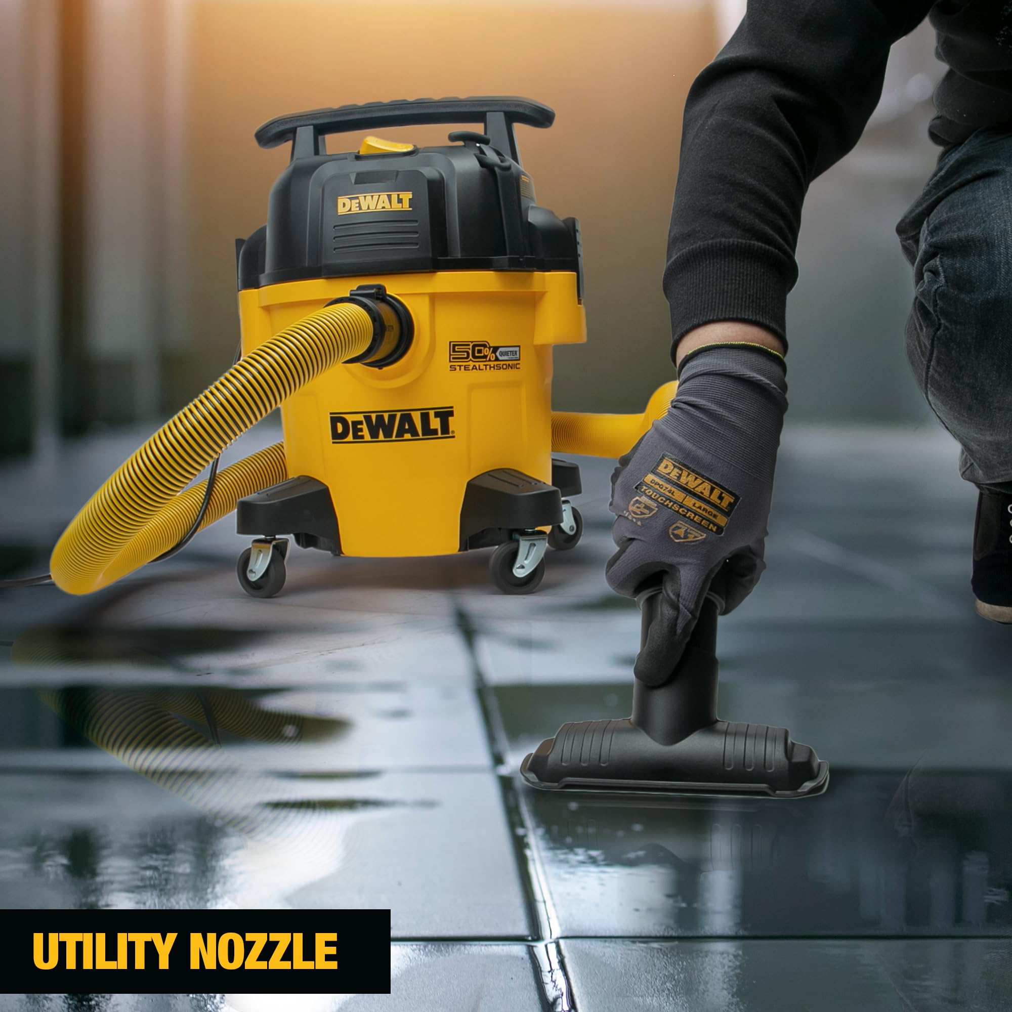 Foto 5 | Aspiradora De Taller Dewalt Dxv05p-qtb 18.9l 4 Hp Stealthsonic - Venta Internacional.
