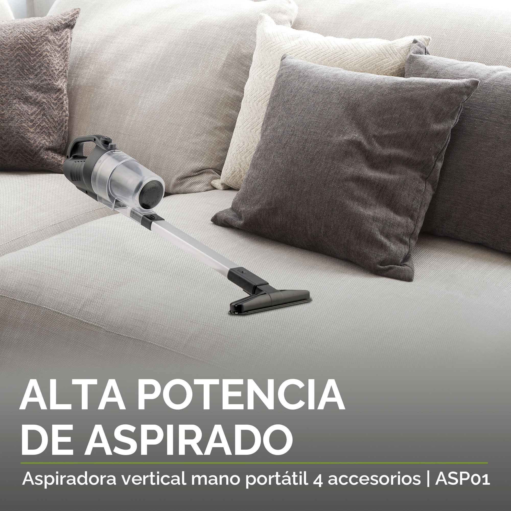 Foto 5 | Aspiradora de Mano Portátil sin Cable Pro Cyclone Avera Asp01-negro