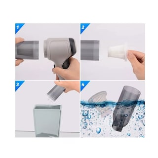 Foto 3 | Aspiradora de Mano Eo Safe Imports ESI-4633 color Gris