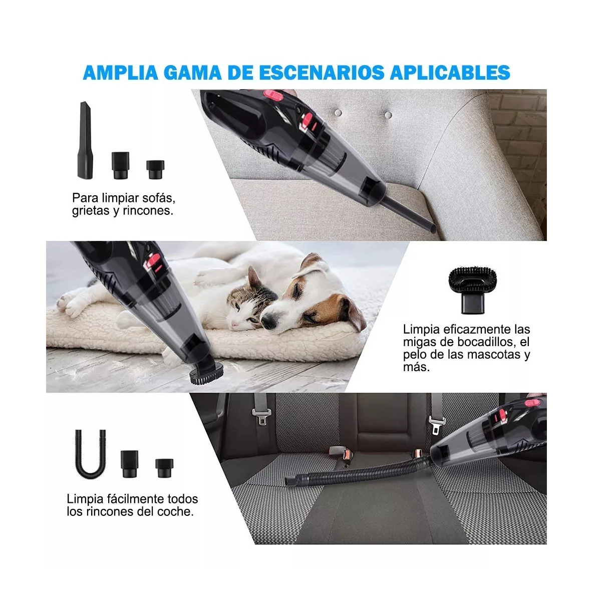 Foto 4 pulgar | Aspiradora de Mano Eo Safe Imports Esi8099 con Accesorios