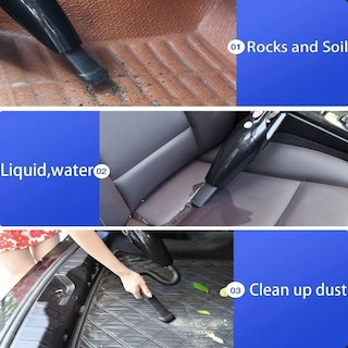 Foto 3 | Aspiradora Manual Portátil para Automóvil y Hogar Eo Safe Imports Esi-9850 Negro