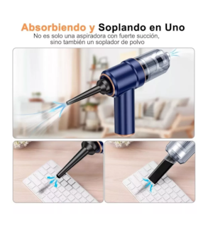 Foto 3 | Miniaspiradora de Mano Belug Inalámbrica Azul