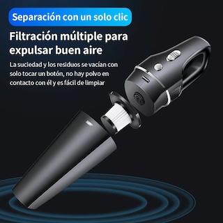 Foto 6 | Aspiradora De Mano Portátil Inalámbrica Eo Safe Imports Esi-10244 Negro