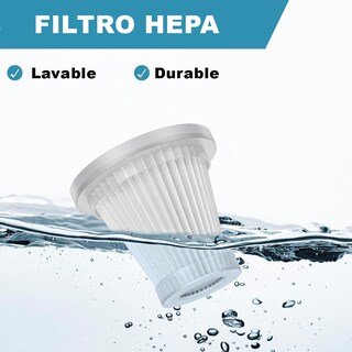 Foto 5 | Mini Aspiradora De Mano Para Coche Y Hogar 6000pa Inalámbrica Portatil 120w Usb Recargable Color Negro