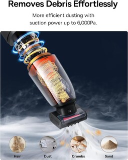Foto 7 | Aspiradora Portátil Baseus Ap02 160w 10000mah con Luz Led - Venta Internacional