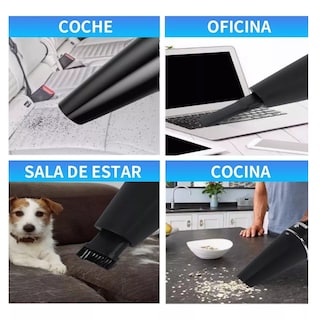 Foto 3 | Aspiradora De Mano Portátil Inalámbrica Electrodomestico Eo Safe Imports Esi-15117 Negro