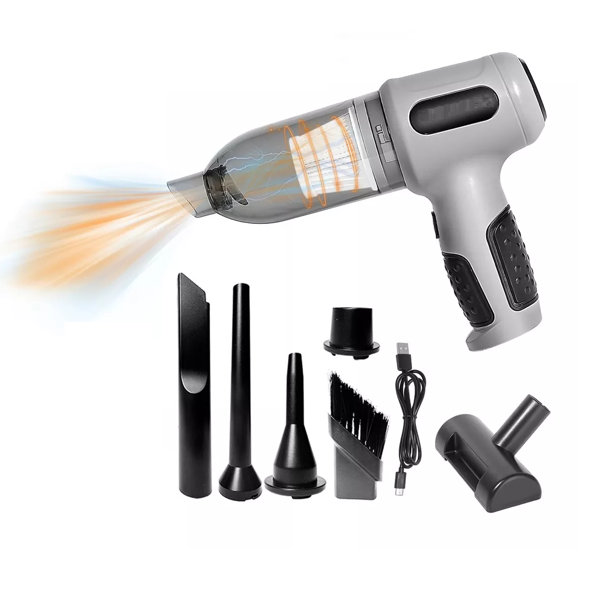 Foto 1 | Aspiradora Inalambrica De Mano Aspirador Para Cama Auto Eo Safe Imports Esi-17216 Gris