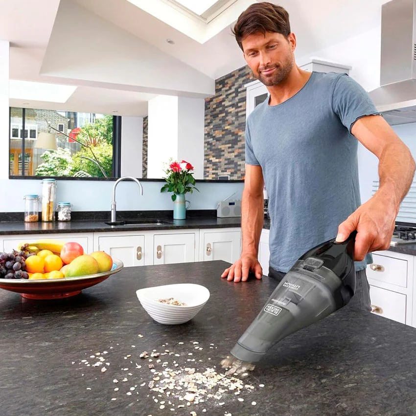 Foto 7 pulgar | Aspiradora de Mano Black + Decker Negra