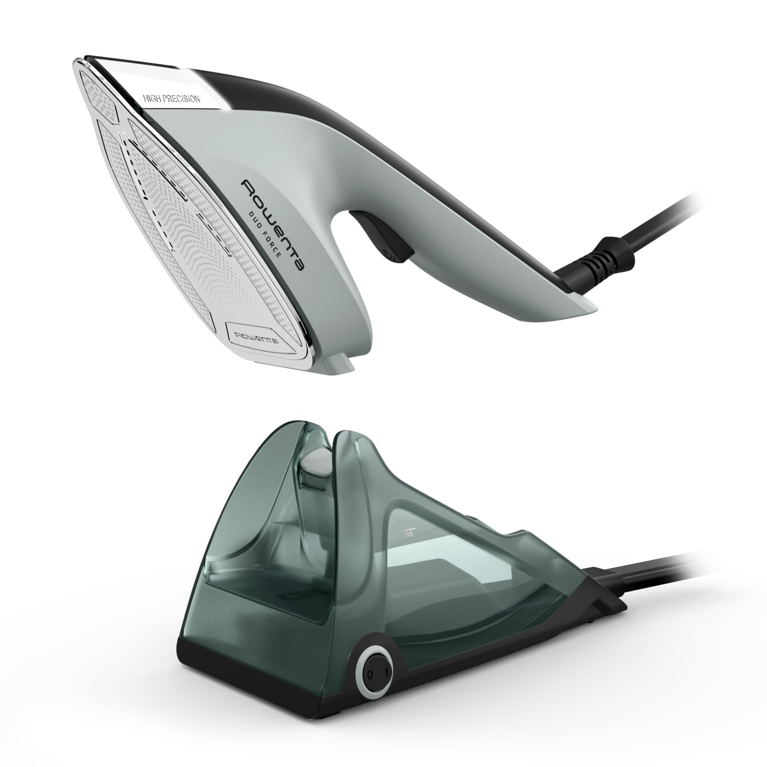 Plancha Y Vaporera Rowenta Duo Force 2 En 1 1700 W Negro Y Verde - Venta Internacional.
