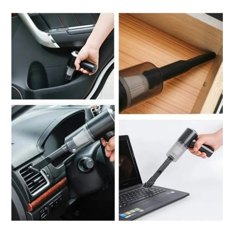 Foto 4 pulgar | Aspirador Inalámbrico Portátil Con Linterna - Venta Internacional.