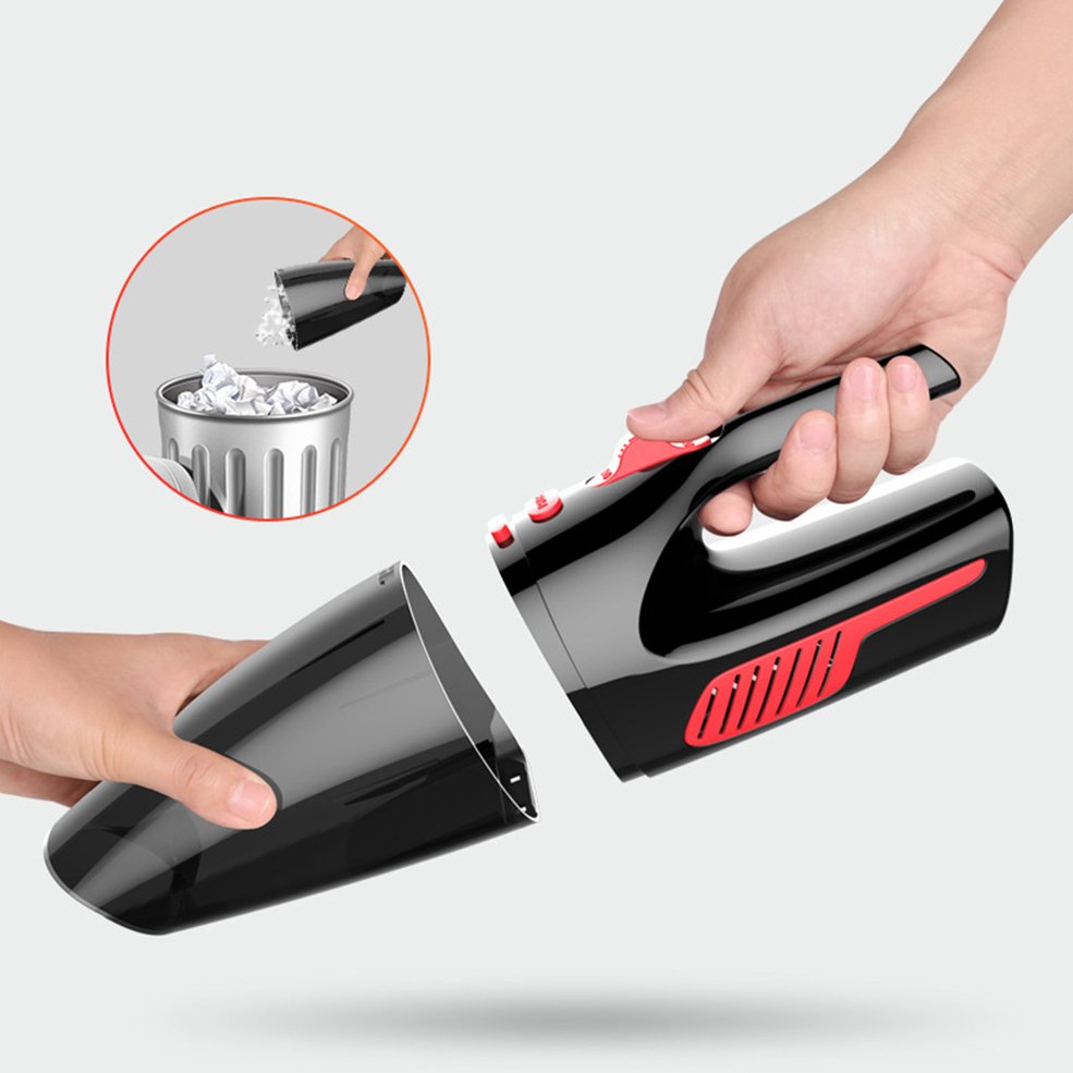 Foto 5 pulgar | Aspirador De Coche Inalámbrico Recargable De 80 W Con Fuerte Succión - Venta Internacional.