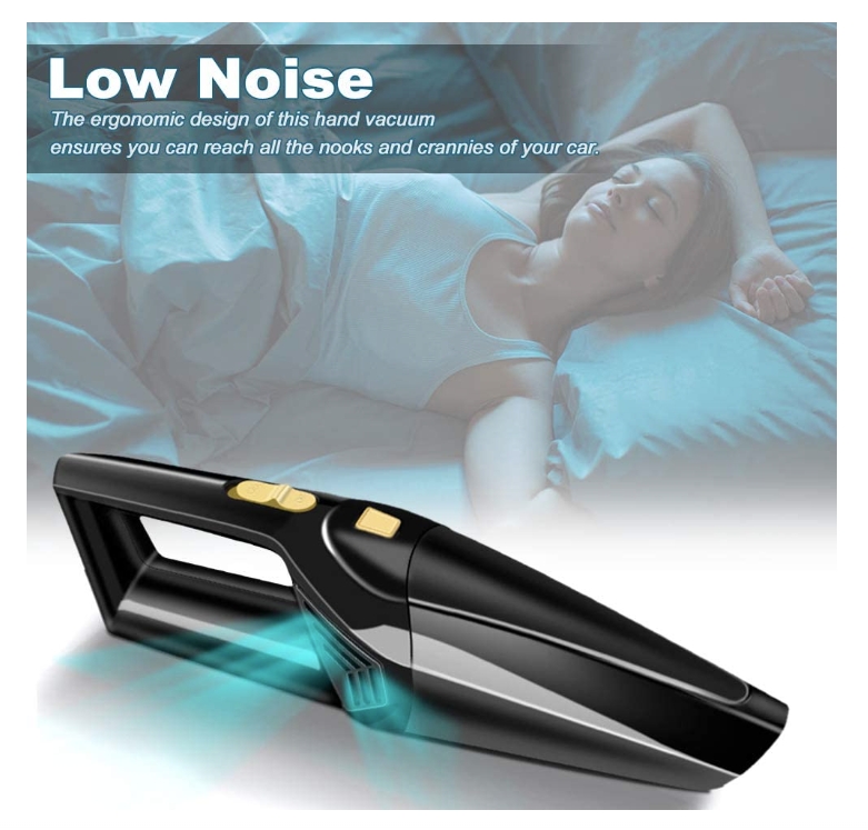 Foto 4 | Aspirador Portátil Inalámbrico Para Coche, 120 W, 4500 Pa, Succión - Venta Internacional.