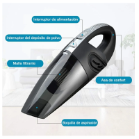 Foto 4 pulgar | Aspirador De Mano Portátil Para Hogar Y Automóvil Eo Safe Imports Esi-953-1 Gris