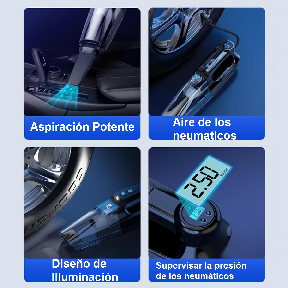 Foto 4 pulgar | Aspirador De Coche Eo Safe Imports Esi-8748-1 Negro