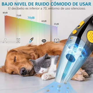 Foto 3 | Aspiradora De Mano Inalámbrica Para Hogar Y Automóvil Eo Safe Imports Esi-6621-1 Multicolor