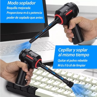 Foto 4 | Aspirador De Mano Inalámbrico Para Coche Y Hogar Eo Safe Imports Esi-13620-1 Negro