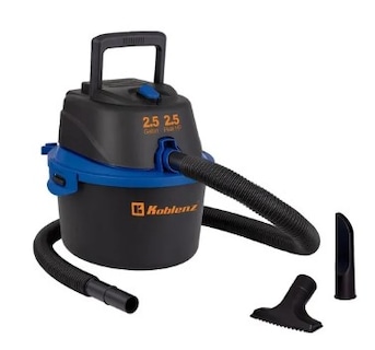 Foto 1 | Aspiradora Koblenz Wd25 Ma De Bote Seco/mojado Cap 2.5 Gal Negro Con Azul