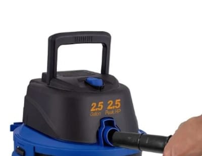 Foto 3 | Aspiradora Koblenz Wd25 Ma De Bote Seco/mojado Cap 2.5 Gal Negro Con Azul