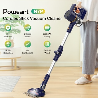 Foto 1 | Aspiradora De Varilla Inalámbrica Powerart N7p De 1,5 L Con 37 Minutos De Funcionamiento