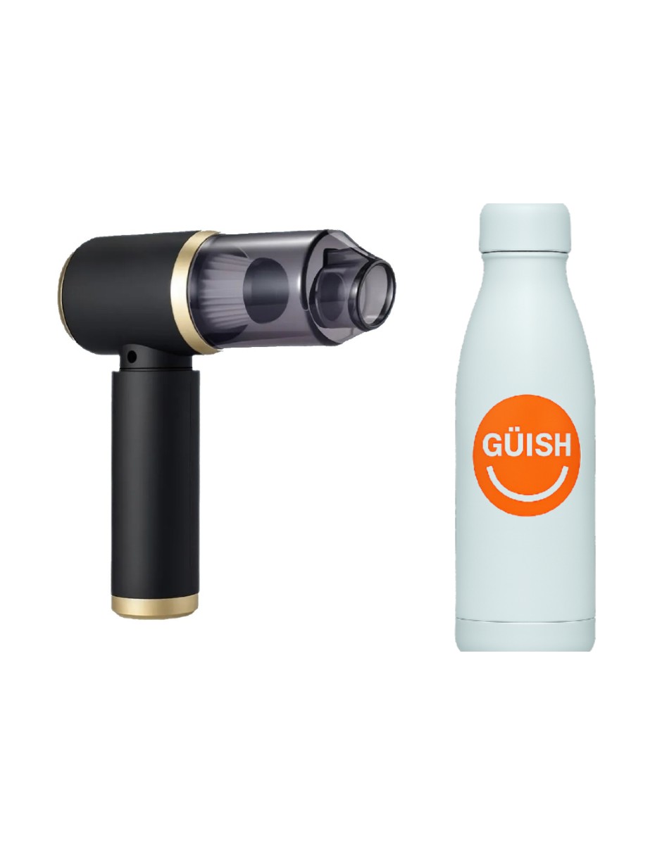 Foto 2 pulgar | Aspiradora De Mano Portátil Inalambrica + Gratis Termo Güish De Regalo