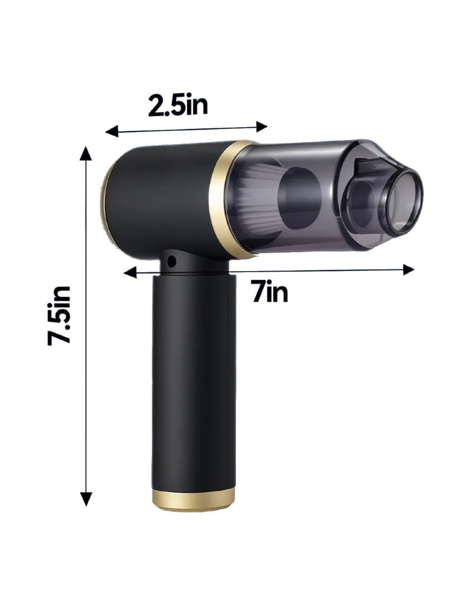 Foto 4 pulgar | Aspiradora De Mano Portátil Inalambrica + Gratis Termo Güish De Regalo