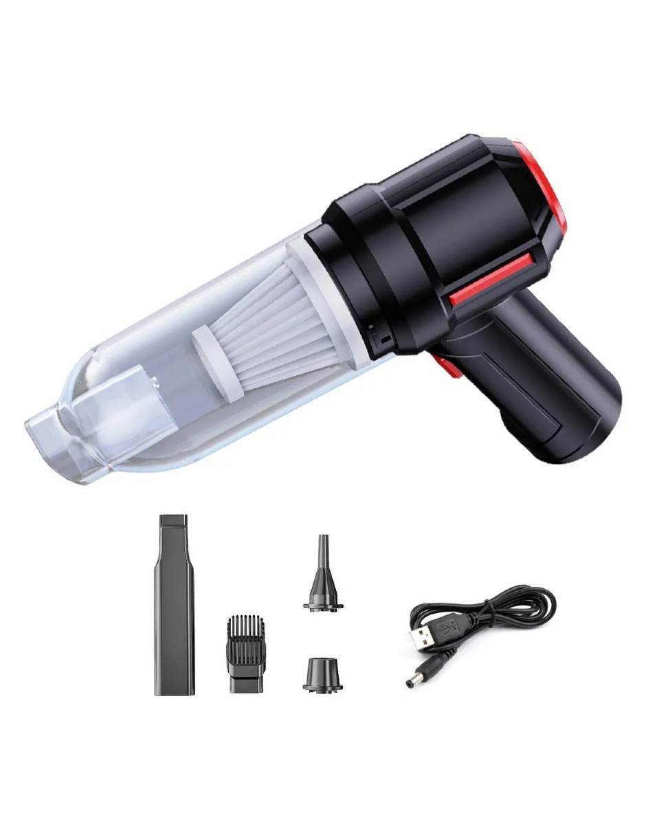 Foto 4 pulgar | Mini Aspirador Usb Portátil Recargable + Gratis Termo Güish De Regalo