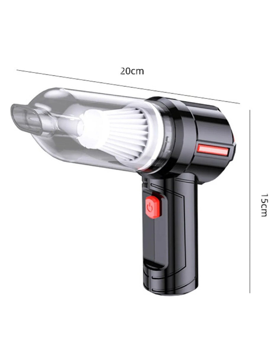 Foto 5 pulgar | Mini Aspirador Usb Portátil Recargable + Gratis Termo Güish De Regalo
