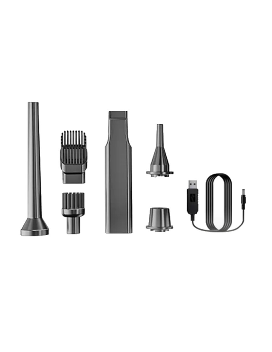 Foto 4 pulgar | Aspirador De Mano Mini Portátil Negro + Gratis Termo Güish De Regalo