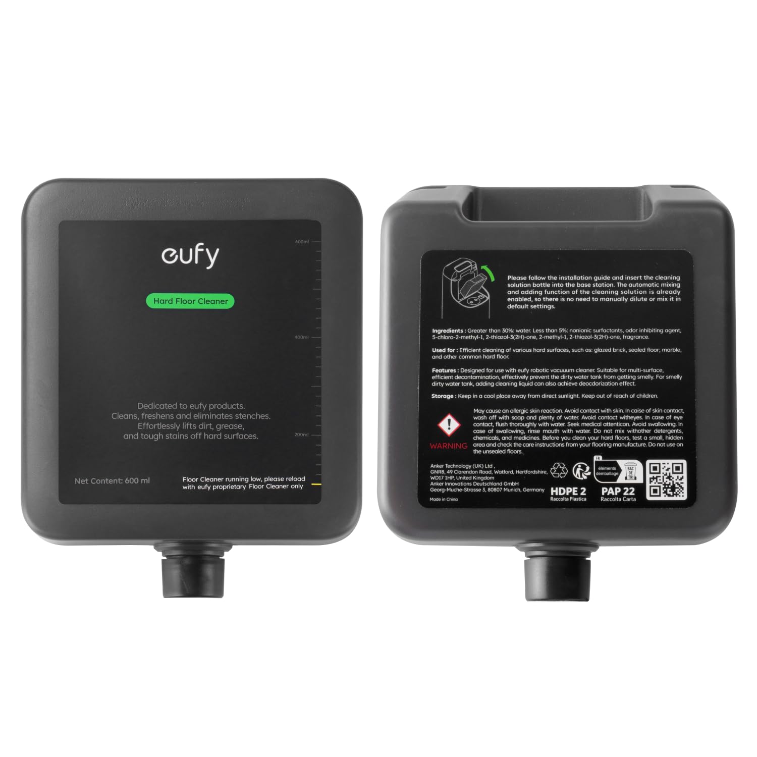 Foto 2 pulgar | Limpiador De Suelos Duros Eufy Omni S1 Pro/s1, 600 Ml, Seguro Para Manos - Venta Internacional.