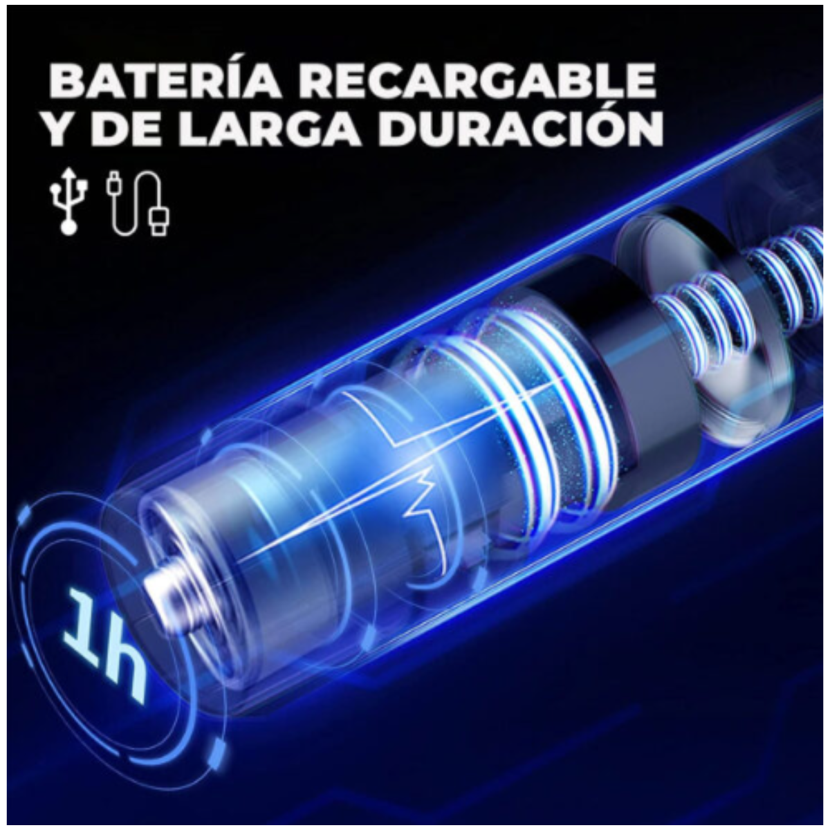 Foto 4 | Mini Aspiradora Inalámbrica Para Eliminación De Ácaros Con Luz Ultravioleta
