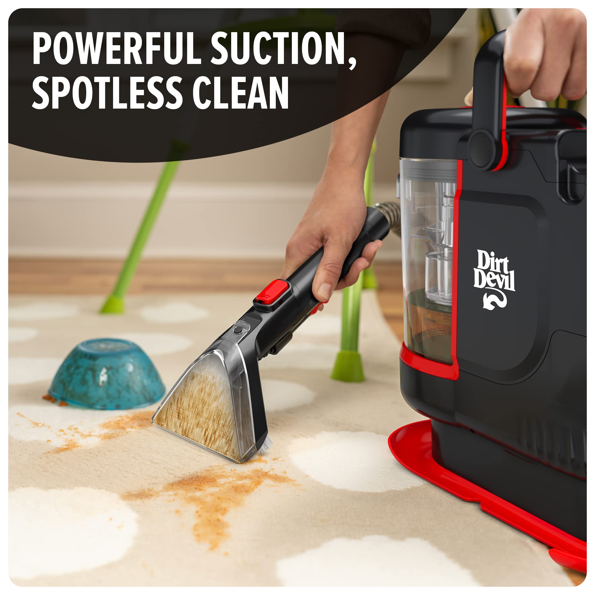 Foto 3 pulgar | Limpiador De Alfombras Dirt Devil Portable Spot Compact Fd13000 - Venta Internacional.