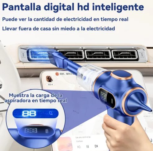 Foto 5 pulgar | Aspiradora Xtellar Portátil Inalámbrico Hogar Auto Y Soplador De Air