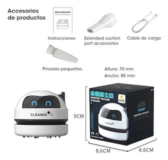 Foto 5 | Mini Aspiradora Usb Inalámbrica – Potencia Portátil Para Tu Escritorio