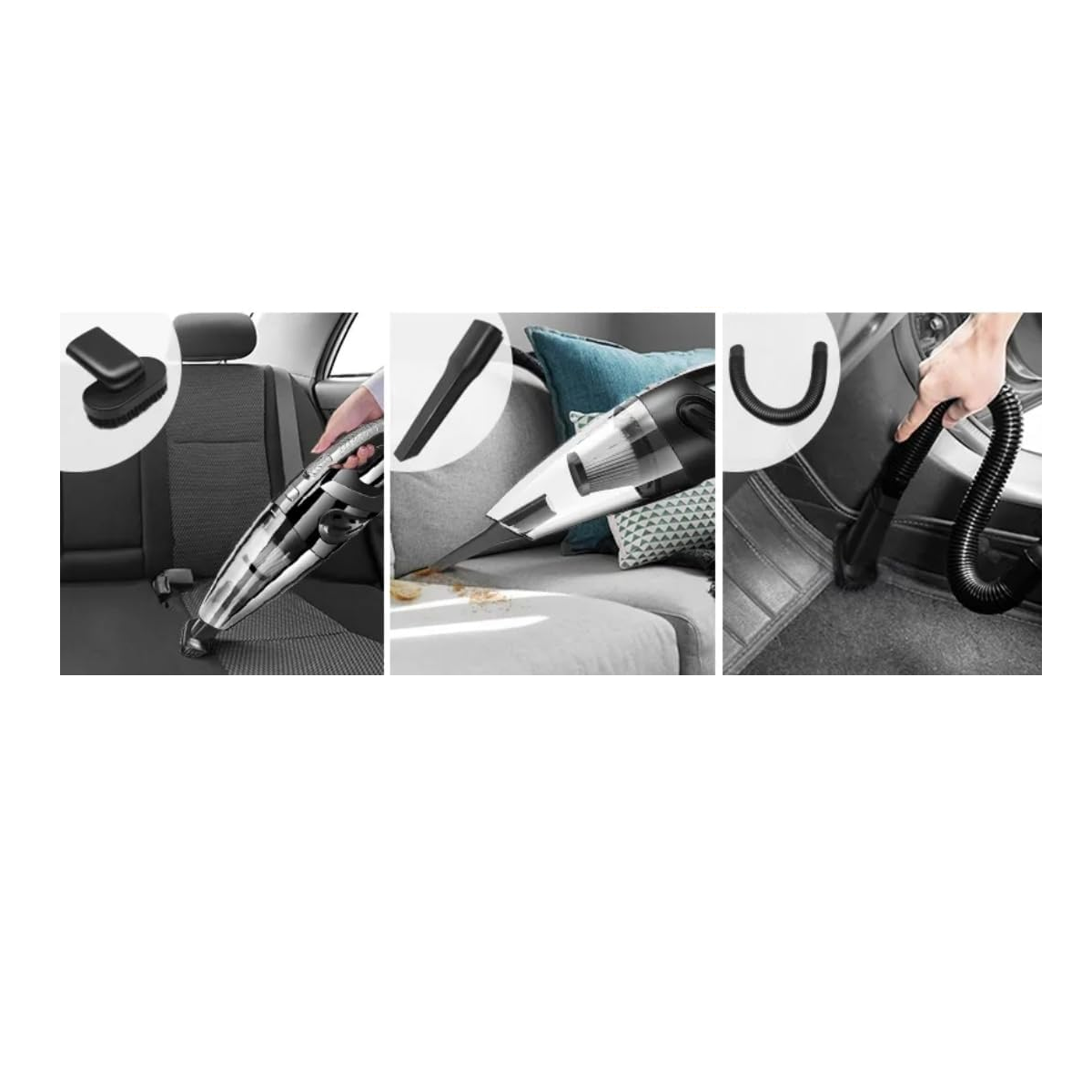 Foto 4 pulgar | Aspiradora De Mano Portátil Inalambrica Para Auto Y Hogar Eo Safe Imports Esi-20338 Dorado