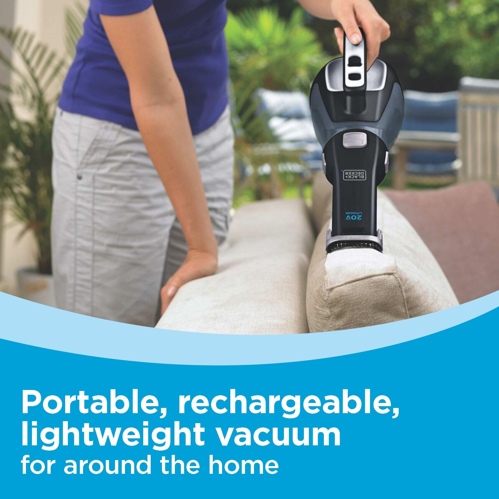 Foto 7 pulgar | Aspirador De Mano Black+decker Dustbuster 20v Bdh2000l - Venta Internacional.