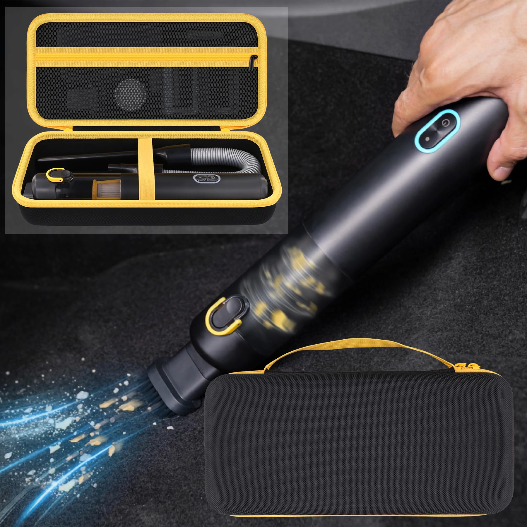 Foto 6 pulgar | Funda Rígida Para Aspiradora De Coche Aenllosi Para Fanttik V8/v10 Apex/mate - Venta Internacional.
